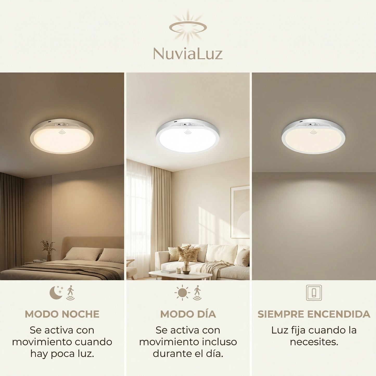 Lámpara LED inteligente recargable